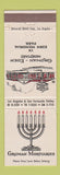 Matchbook Cover - Groman Mortuary Funeral Home Los Angeles CA WEAR
