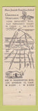Matchbook Cover - Groman Mortuary Funeral Home Los Angeles CA WEAR