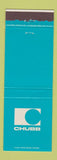 Matchbook Cover - Chubb