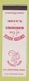 Matchbook Cover - Taconic Park Williamstown MA Lobster House DD Bean SAMPLE