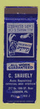 Matchbook Cover - C Snavely Auto Repair Lebanon PA WEAR