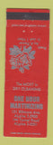 Matchbook Cover - One Hour Martinizing Cleaning