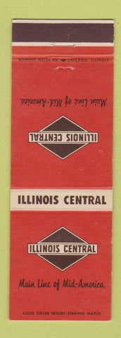 Matchbook Cover - Illinois Central Railroad