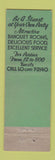 Matchbook Cover - Kugler's Restaurant Philadelphia PA