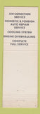 Matchbook Cover - Mike's Hometown Service auto repair Milwaukee WI