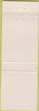 Matchbook Cover - Air Sea Travel Petaluma CA orange