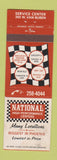Matchbook Cover - National High Performance Centers Auto Repair Phoenix AZ WEAR