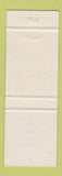 Matchbook Cover - MB Philip Harold Motors Montreal QC auto repair BLUE