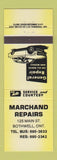 Matchbook Cover - Marchand Auto Repair Bothwell ON