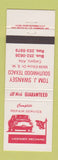Matchbook Cover - Tom Swansey Southwood Texaco oil gas Calgary AB