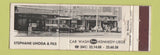 Matchbook Cover - Esso oil gas Kennedy Liege Belgium PHOTO WEAR