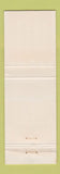 Matchbook Cover - Gene's South Street Phillips 66 oil gas pinup