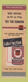 Matchbook Cover - Phillips 66 oil gas Barnes Ashland NE