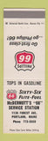 Matchbook Cover - Phillips 66 oil gas McDermott's Portland ME