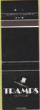 Matchbook Cover - Tramps Night Club Capri Hotel Kelowna BC