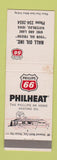 Matchbook Cover - Phillips 66 oil gas Hall Waterloo IA WEAR