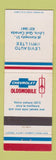 Matchbook Cover - 1973 Chevrolet Oldsmobile Levis QC