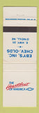 Matchbook Cover - Eby's Chevrolet Oldsmobile O'Neill NE WEAR