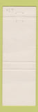 Matchbook Cover - 1976 Chevrolet Hackenberg Milton PA WEAR