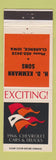 Matchbook Cover - 1966 Chevrolet HD Kemmann Sons Clarence IA