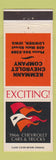 Matchbook Cover - 1966 Chevrolet Kemmann Lowden IA