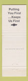 Matchbook Cover - Keller Chohany Chevrolet Marysville PA