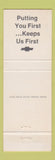 Matchbook Cover - Bill Johnson Chevrolet Cadillac Berwick PA