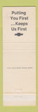 Matchbook Cover - A&S Motors Chevrolet Lincoln ME