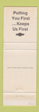 Matchbook Cover - McNett Chevrolet Buick Stockton Warren IL