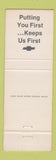 Matchbook Cover - Ray Sheeler Chevrolet Downingtown PA
