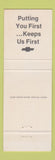 Matchbook Cover - Polk Chevrolet Pontiac Corning AR