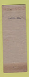 Matchbook Cover - Richfield oil gas CV Bohn Baltimore MD WEAR