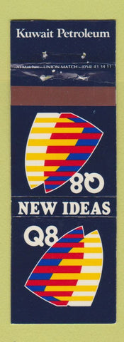 Matchbook Cover - Kuwait Petroleum oil gas Q8