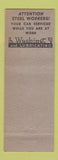Matchbook Cover - Dolky Oil Sinclair oil gas Lorain OH