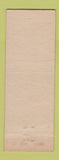 Matchbook Cover - Forry Williard's Sunoco oil gas York PA WEAR
