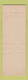 Matchbook Cover - Zettle Sunoco oil gas Trailer Park Milton PA
