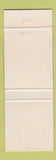 Matchbook Cover - Walt Lincoln's Sunoco oil gas Keeseville NY
