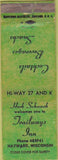 Matchbook Cover - Trailways Inn Cocktails Hayward WI WEAR