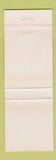 Matchbook Cover - Iron Skillet Restaurant oil gas Petro WEAR