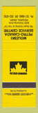 Matchbook Cover - Petro Canada oil gas Moleski Regina SK