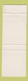 Matchbook Cover - Esso oil gas Hotel Quai D'Orsay Riviere du Loup QC