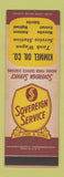 Matchbook Cover - Sovereign oil gas Kimmel Hiawatha Everest Sabetha KS SAMPLE