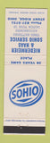 Matchbook Cover - Sohio oil gas Niedermeier Haas Stony Ridge OH
