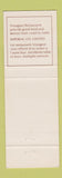 Matchbook Cover - Voyageur Restaurants Imperial oil gas Canada
