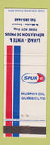 Matchbook Cover - Spur oil gas Lavage Vente ST Martin Beauce QC
