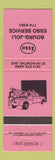 Matchbook Cover - Esso oil gas Bourg Joli St Hyacinthe QC