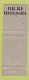 Matchbook Cover - Esso oil gas June's Truck Stop Lake Village AR TEAL