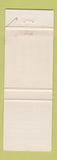 Matchbook Cover - Rockview Gas Bar Restaurant oil
