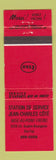 Matchbook Cover - Esso oil gas Jean Charles Cote Ste Foy QC