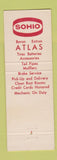Matchbook Cover - Archer's Sohio oil gas Lockbourne OH